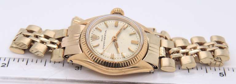 Rolex Oyster Perpetual 26mm Gold Jubilee Bracelet Watch