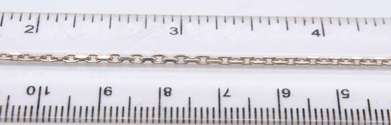 Vinatge Sterling Silver Chain Necklace