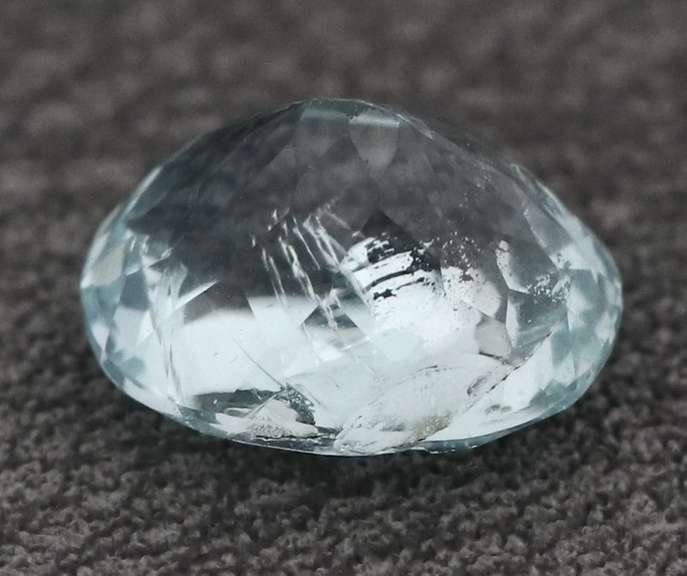 Ice blue! Unheated! 2ct Aquamarine