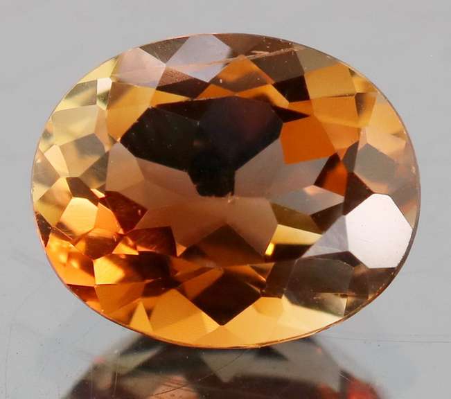 Simply gorgeous 4.40ct orange amber Imperial Topaz
