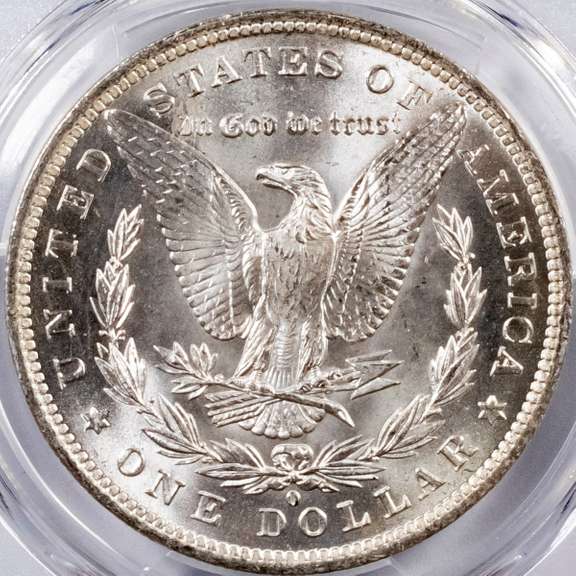 1884 0 Morgan Dollar PCGS MS64