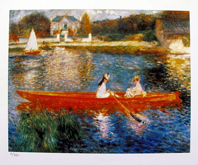 Pierre Auguste Renoir, The Skiff