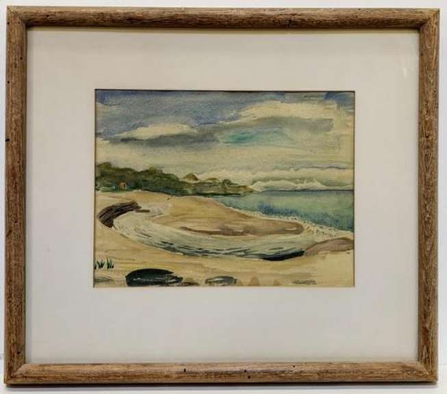 Beautiful Seascape Oil on Board