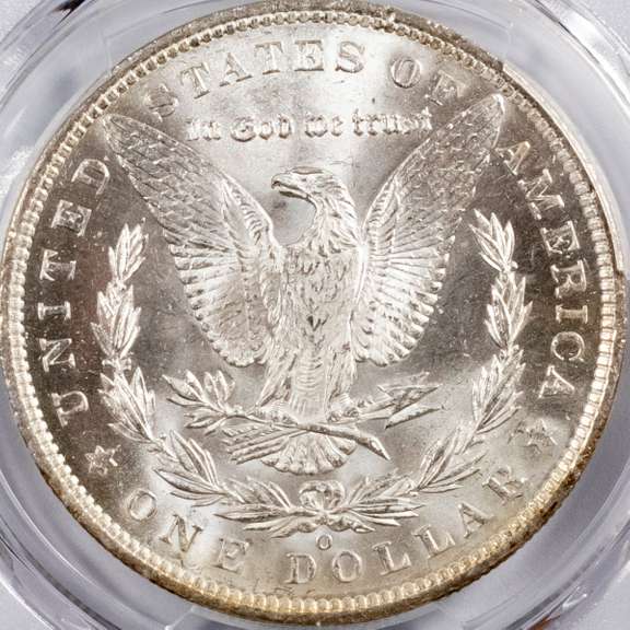1885 O Morgan Dollar PCGS MS64