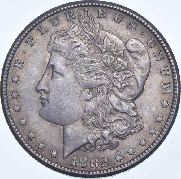 1882-CC Morgan Silver Dollar