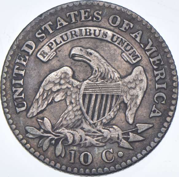 1823/2 Liberty Cap Dime - JR3 - Large E's