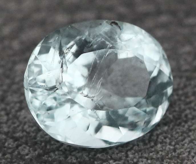 Ice blue! Unheated! 2ct Aquamarine