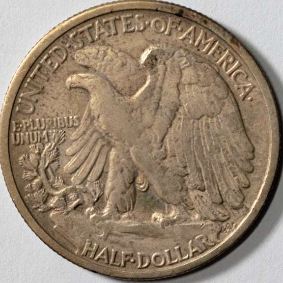 1916 S Key Walking Liberty Half
