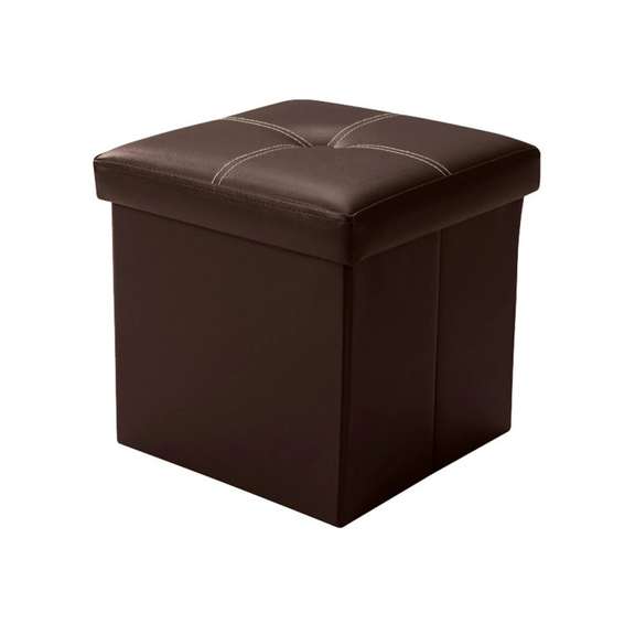 Multifunctional Storage Stool PU Leather Ottoman