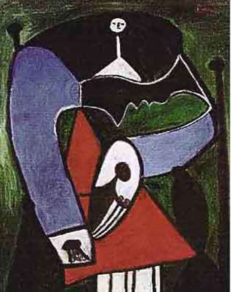 Pablo Picasso, Thin Necked Small Headed Lady