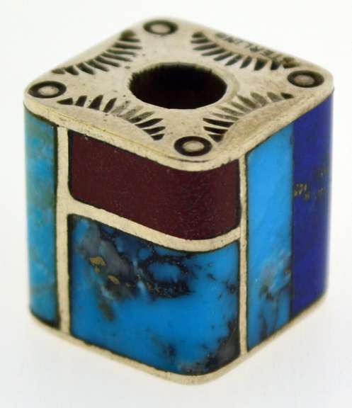 Sterling Silver D/T Emery Native American Navajo Pendant