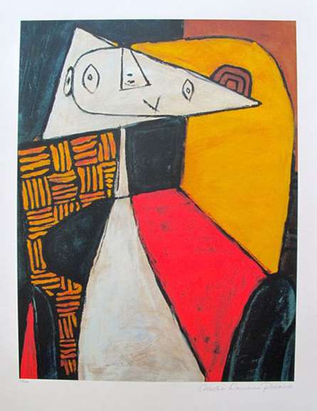 Pablo Picasso, Seated Woman