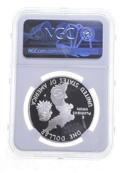 PF70 UCAM 1991-P Korean War Memorial Commemorative Silver Dollar - NGC