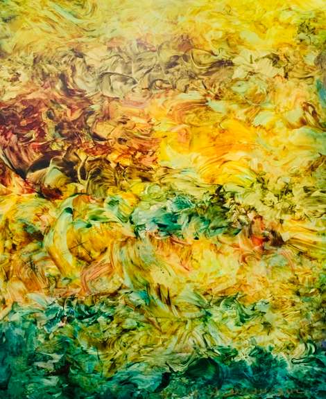Kamran Khavarani Original Oil on Paper