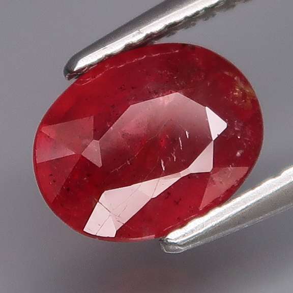 Unheated! 2.13ct Imperial red Sapphire