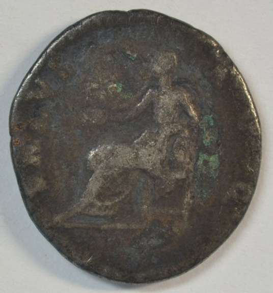 Seldom-seen Vespasian Roman Silver Denarius, 69-79 AD.