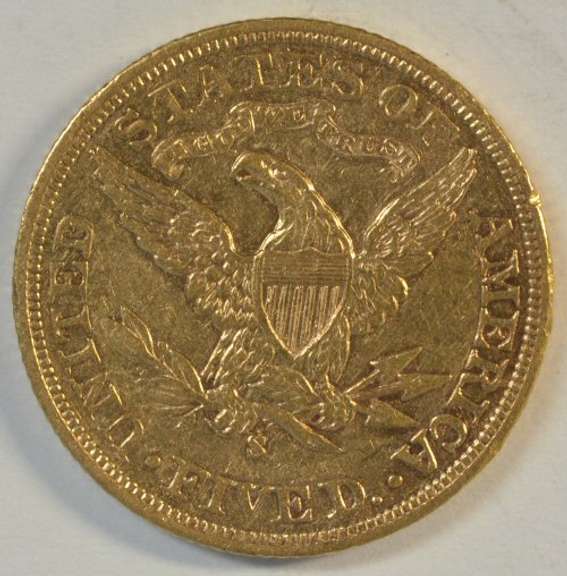 Flashy semi-Prooflike 1906-S US $5 Liberty Gold Piece