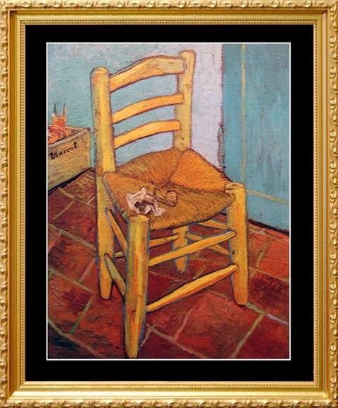 Vincent Van Gogh, Van Gogh's Chair and Pipe