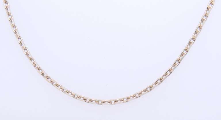 Vinatge Sterling Silver Chain Necklace