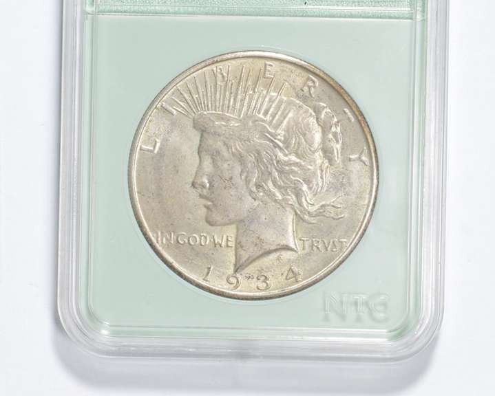 1934-S Peace Silver Dollar