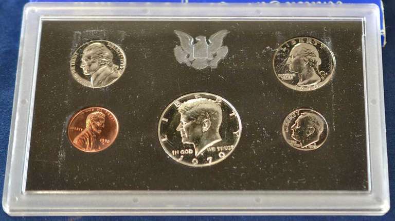 1970 Proof Set Rare Small Date. OGP.