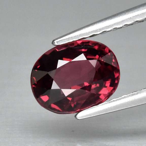 Ravishing 1.13ct rich red violet Rhodolite Garnet