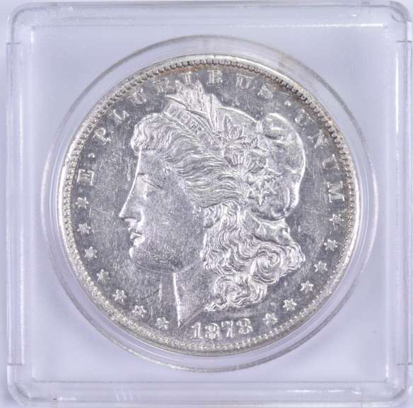 1878-CC Morgan Silver Dollar - Toned
