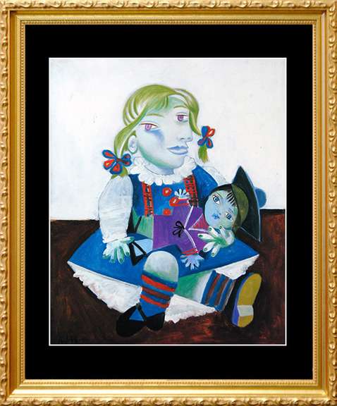 Pablo Picasso, Maya with her Doll