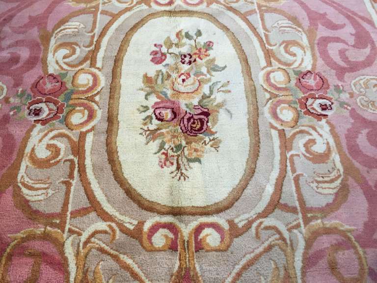 SUPERB VINTAGE ROMANIAN RUG 10x14