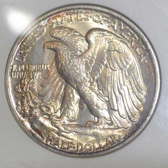 1942 Walking Liberty Half Dollar ANACS MS63