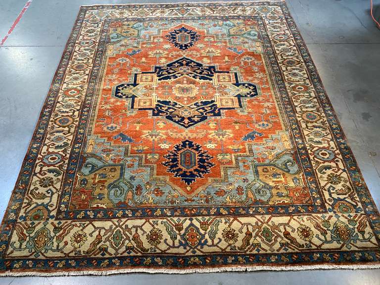 FINE SERAPI DESIGN RUG 8x10