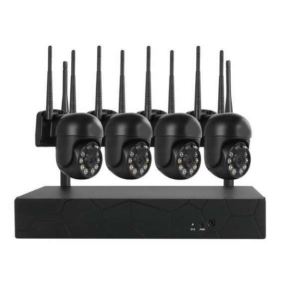 8CH 3MP Wireless Dome Camera CCTV Security System