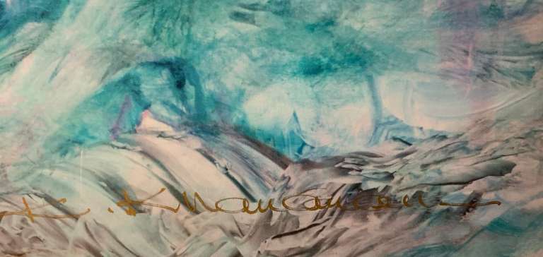 Kamran Khavarani Large Giclee on canvas