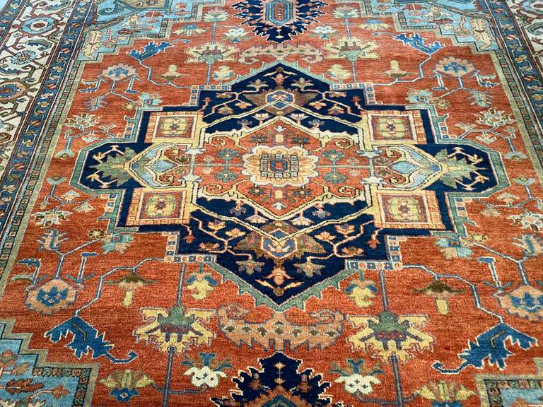 FINE SERAPI DESIGN RUG 8x10