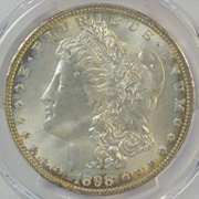 Basically Gem BU 1898-O Morgan Silver Dollar. PCGS MS64