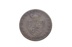 1791 United Kingdom Half Guinea Gaming Token