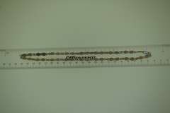 Sterling Silver Swirl Link Necklace