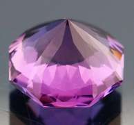 Pristine 5.86ct Portuguese cushion cut Bolivian Amethyst