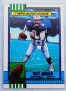Troy Aikman 1990 Topps Super Rookie Football Card