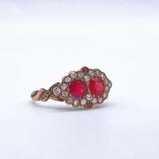 14kt Gold, Ruby, & Diamond Ring