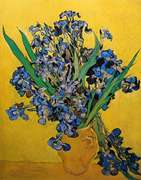 Vincent Van Gogh, Vase with Irises