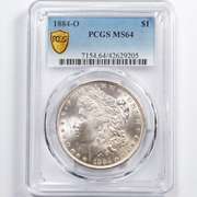 1884 0 Morgan Dollar PCGS MS64