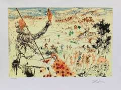 Salvador Dali, Don Quixote La Mancha