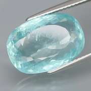 Glowing 8.07ct untreated Brazilian Aquamarine