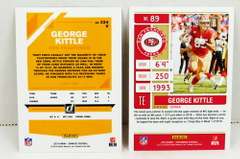 2 George Kittle 2019 Panini Football Cards