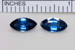 Brilliant Natural Sapphire Pair