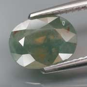 Gorgeous 2.78ct unheated steely green Sapphire