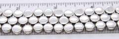 Vintage Sterling Silver 3 Row Dot Bracelet