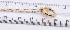 Gorgeous Yellow Gold Kaynar Mother Child Pendant on Chain