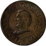 1863 Henry C Montz NY City Orpheus Hall Civil War Store Card